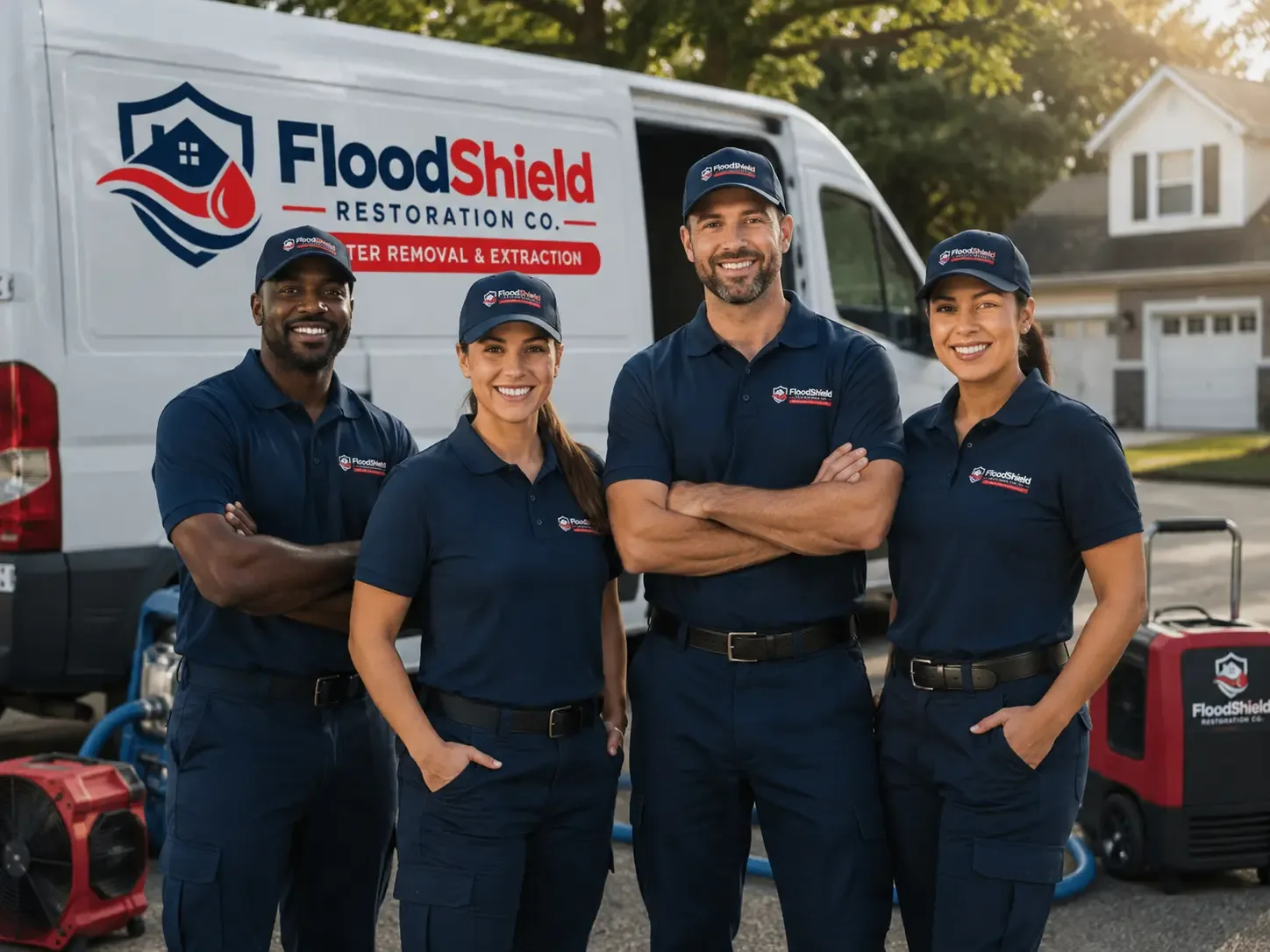 Flood Damage Restoration company in Bernhards Bay, NY