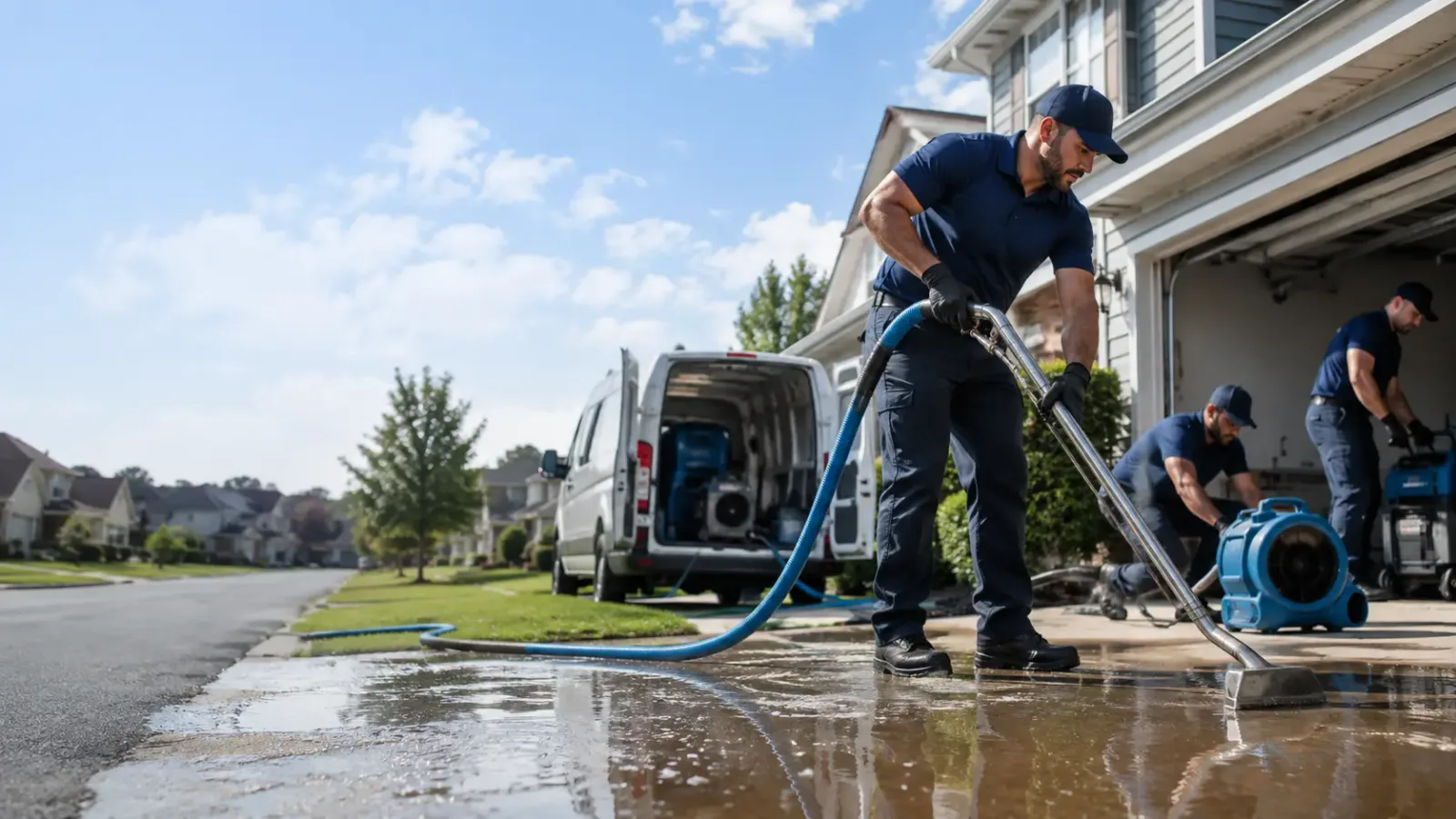 Flood Damage Restoration in Bernhards Bay, NY